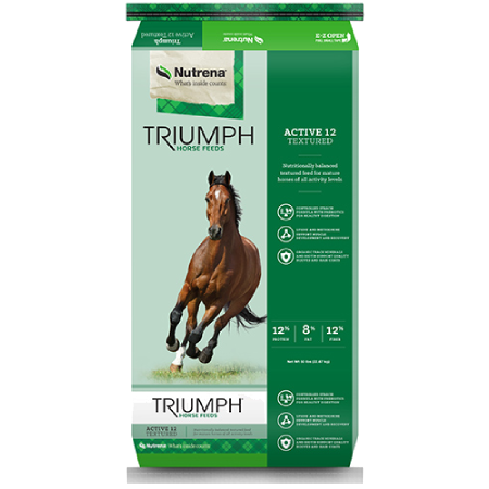 Nutrena Triumph 12% Sweet Horse Feed - Steinhauser's